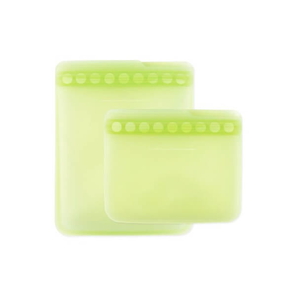 Bumkins Silicone Flat Reusable Bags 2pk