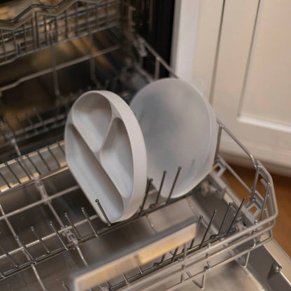 Bumkins Silicone Grip Dish + Lid