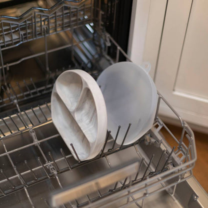 Bumkins Silicone Grip Dish + Lid