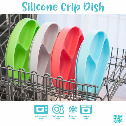 Bumkins Silicone Grip Dish