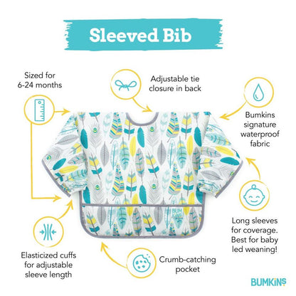 Bumkins Waterproof Sleeved Bib
