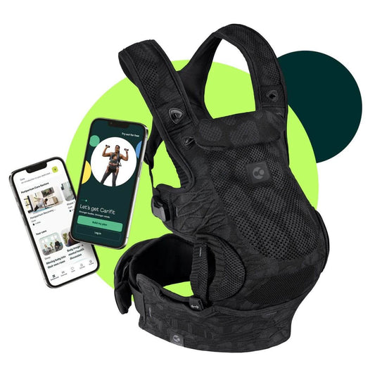 Carifit+ Multi-Position Core Baby Carrier - Black Leopard