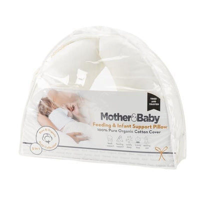 Cuddle Co Organic Feeding &amp; Infant Support Pillow