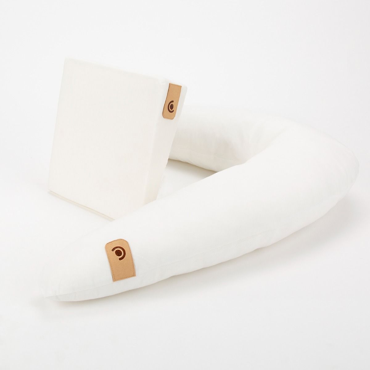 Cuddle Co Organic 2Pk Support Pillow &amp; Wedge