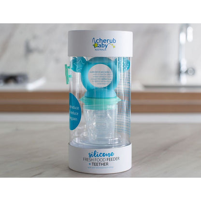 Cherub Baby Silicone Fresh Food Feeder &amp; Tether