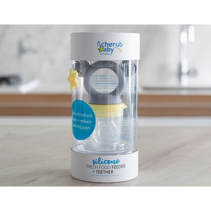 Cherub Baby Silicone Fresh Food Feeder &amp; Tether