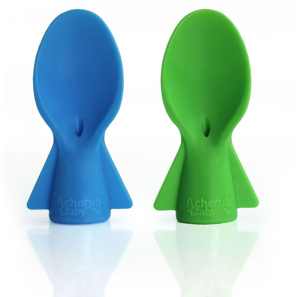 Cherub Baby Food Pouch Spoons 2pk