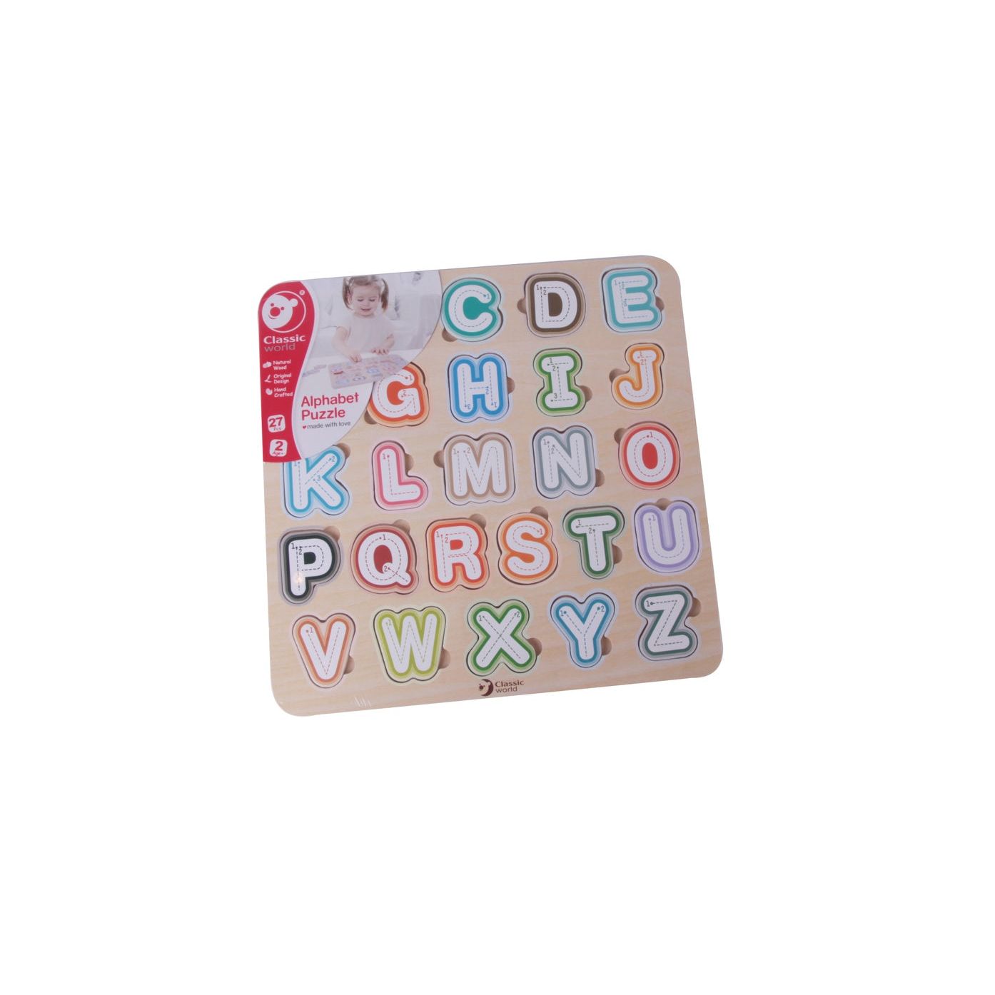 Classic World Alphabet Puzzle