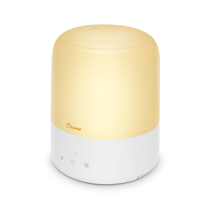 Crane 3 in 1 Cool Mist Humidifier with Aroma Diffuser &amp; Sleep Support Light