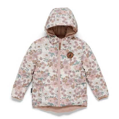Crywolf Reversible Eco-Puffer Daisy Floral