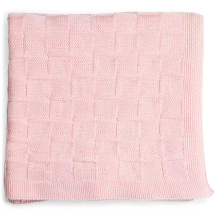 Dimples Basket Weave Merino Blanket