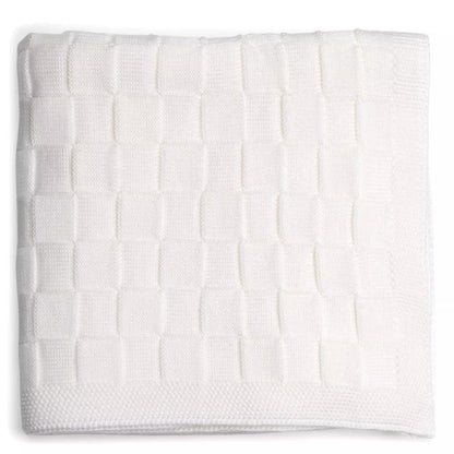 Dimples Basket Weave Merino Blanket