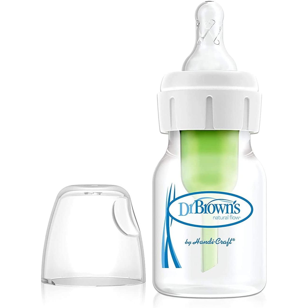Dr Brown's 60ml Feeding Bottle with Level 1 Teat 1pk