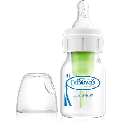 Dr Brown's 60ml Feeding Bottle with Level 1 Teat 1pk