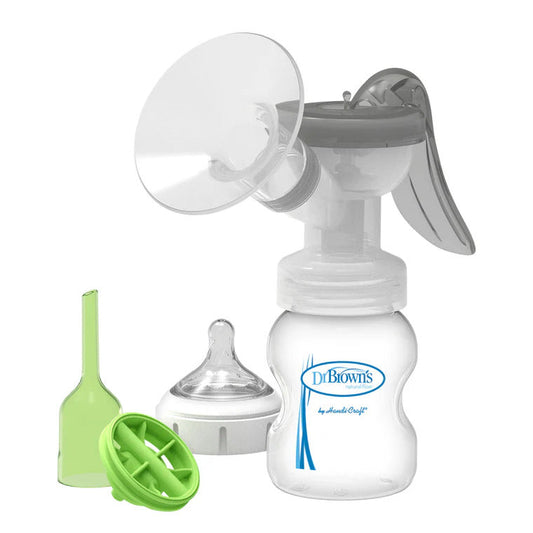 Dr Brown's Manual Breast Pump with Silicone Shield