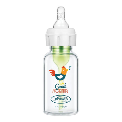 Dr. Brown’s Options+ Narrow Neck Glass Baby Bottle 120ml