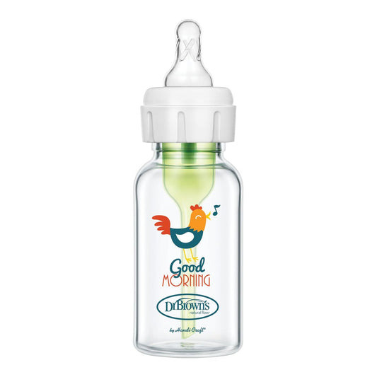 Dr. Brown’s Options+ Narrow Neck Glass Baby Bottle 120ml