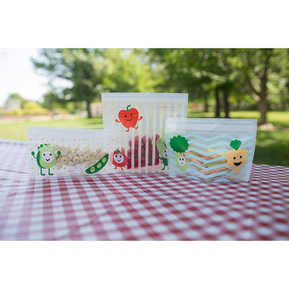 Dr Brown's Tummy Grumbles Reusable Snack Bags 3pk