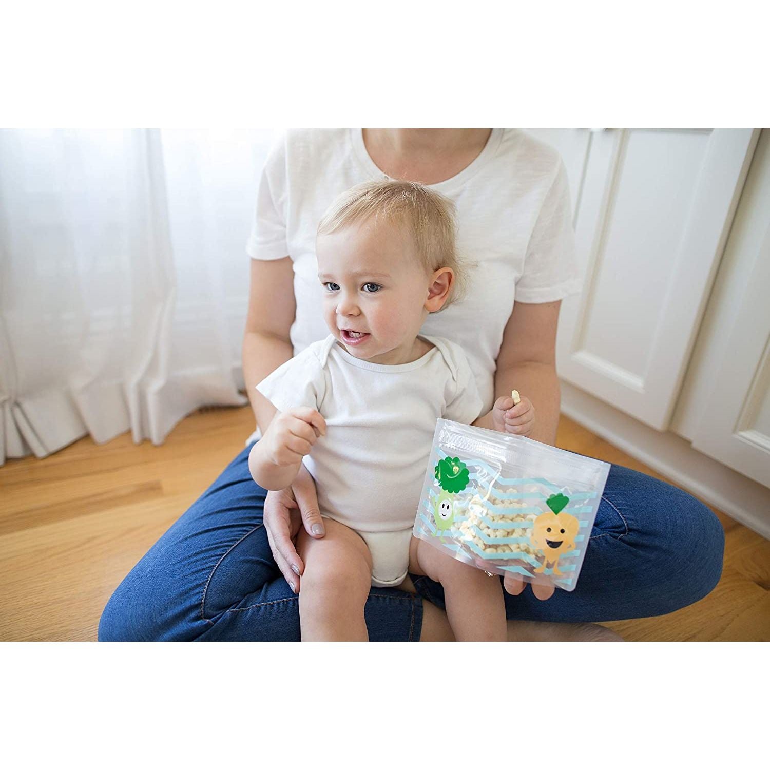 Dr Brown's Tummy Grumbles Reusable Snack Bags 3pk