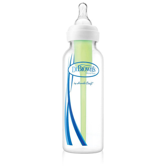 Dr Brown's 120ml Narrow Neck Feeding Bottle with Level 1 Teat
