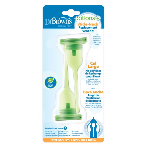Dr Brown's 270ml Wide Neck Bottle Replacement Kit