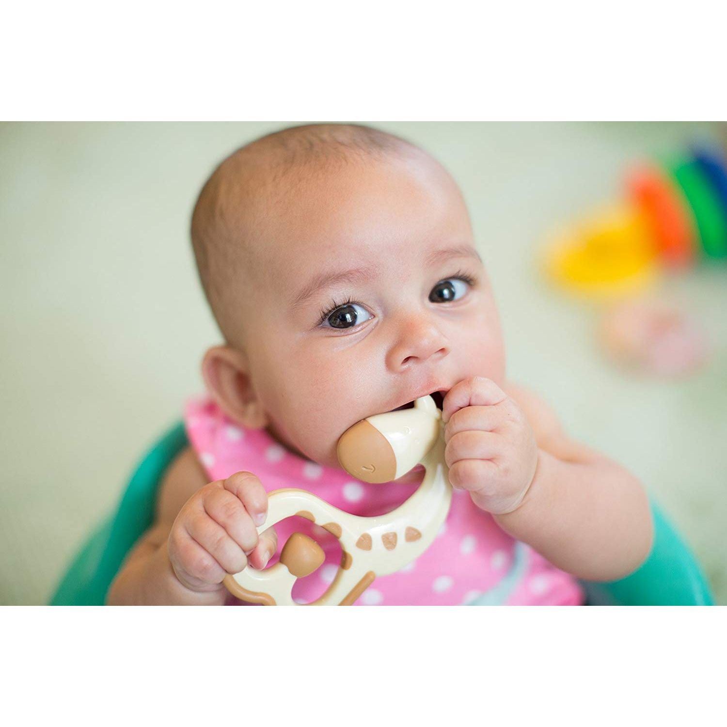 Dr Brown's Ridgees Giraffe Massaging Teether