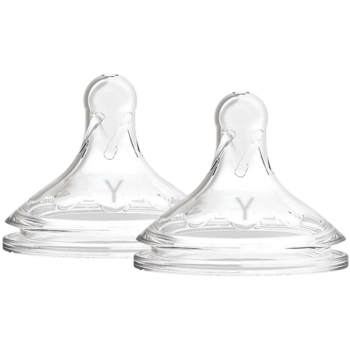 Dr Brown's Wide Neck Silicone Y-Cut Options+ Teat 2pk