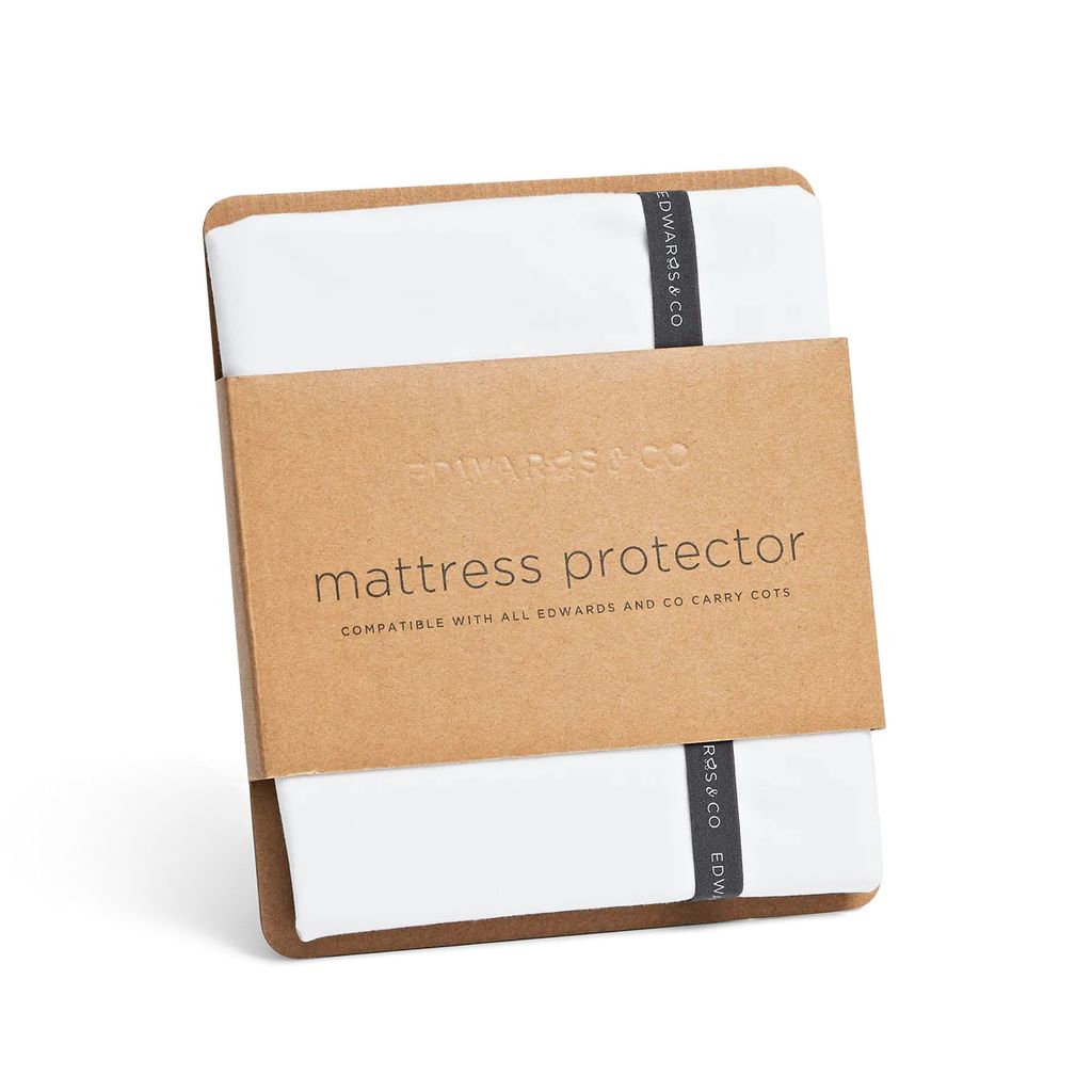 Edwards &amp; Co Carry Cot 2 Mattress Protector