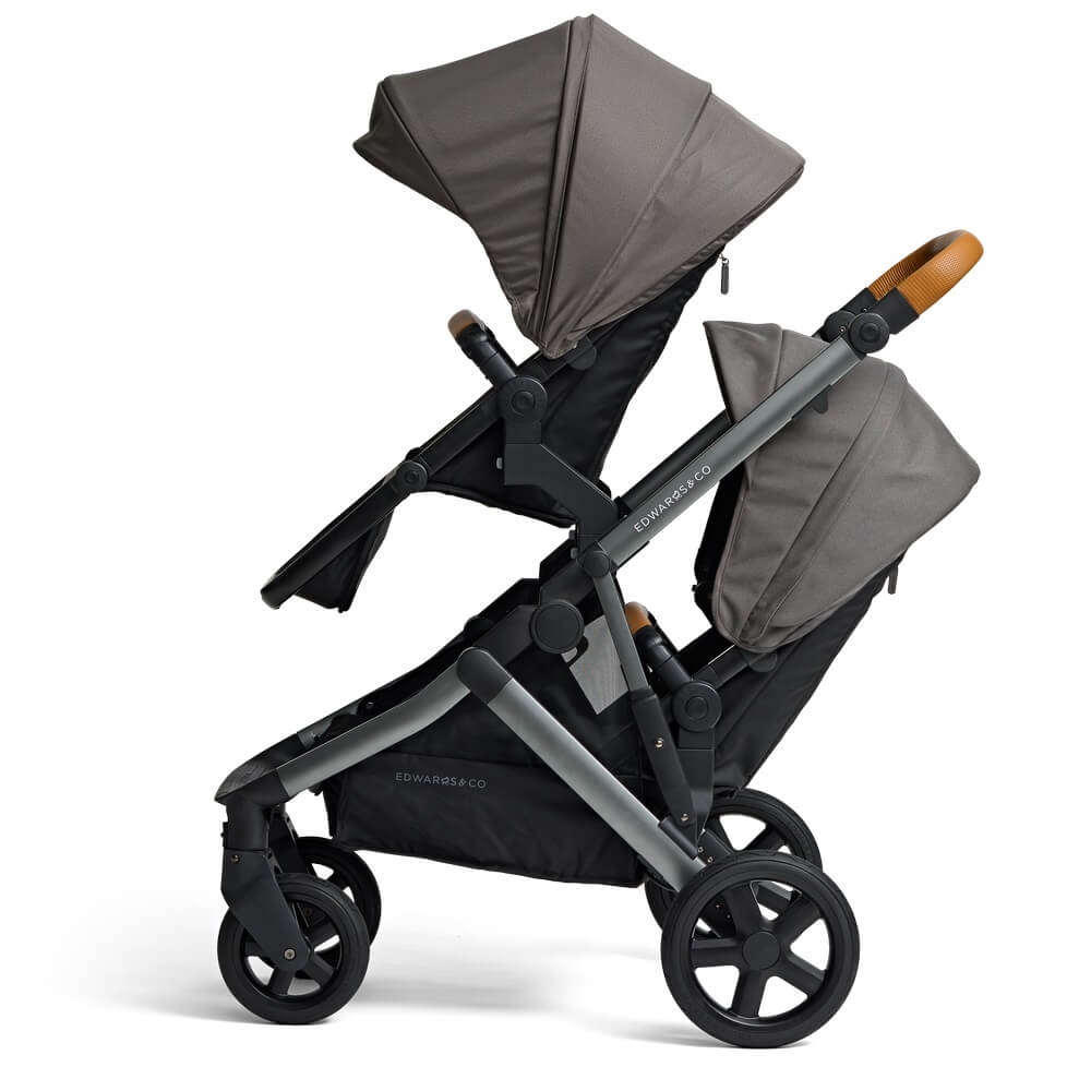 edwards and co double stroller Edwards & Co Olive Double – Baby On The Move