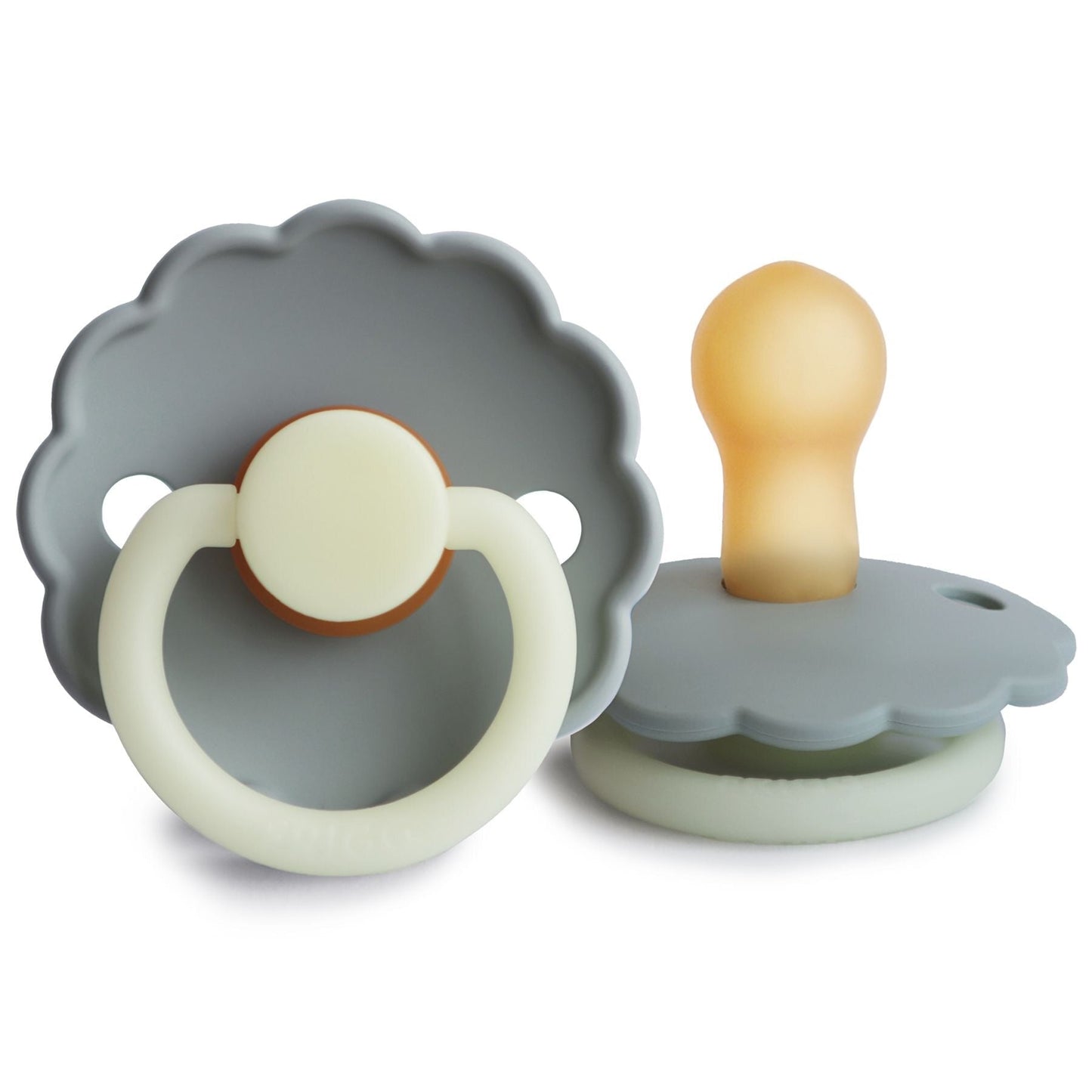 FRIGG Daisy Night Natural Rubber Pacifier 2pk