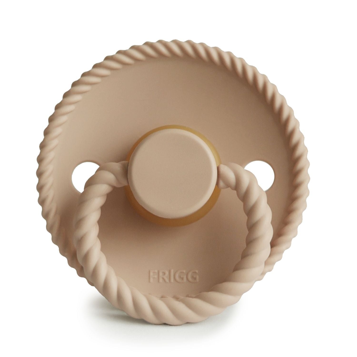 FRIGG Rope Natural Rubber Pacifier 2pk