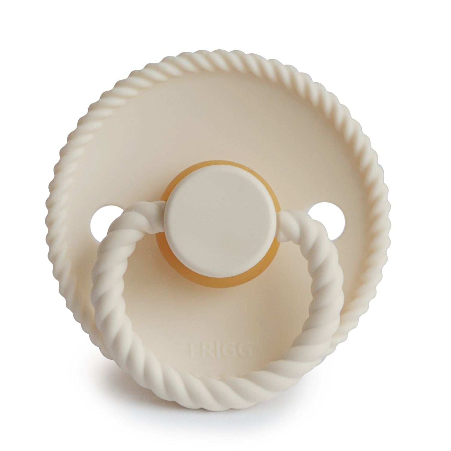 FRIGG Rope Natural Rubber Pacifier 2pk