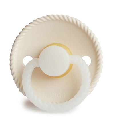 FRIGG Rope Night Natural Rubber Pacifier 2pk