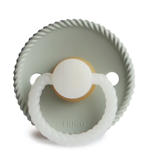 FRIGG Rope Night Natural Rubber Pacifier 2pk