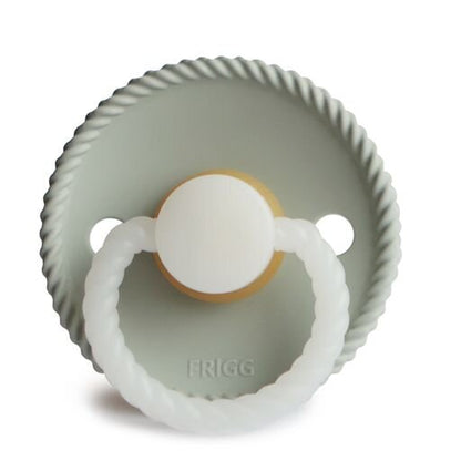 FRIGG Rope Night Natural Rubber Pacifier 2pk