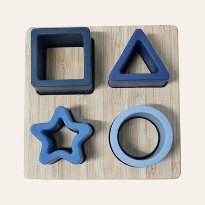 nil. Silicone Geo Stacking Toy