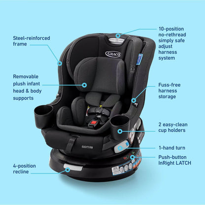 Graco EasyTurn™ 360 - Cyran