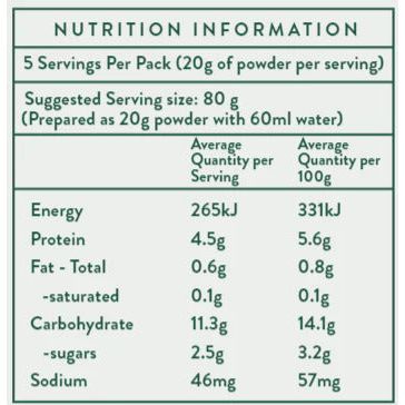 Petite Eats Instant Purée Powder 1pk - 20g Single Serve
