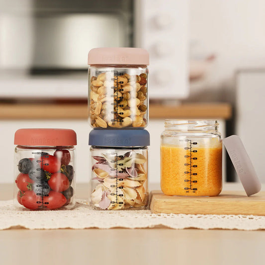 Haakaa Sealed Glass Jar Storage Set 210ml