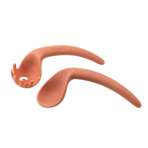 Haakaa Silicone Self-Feeding Spoon Set