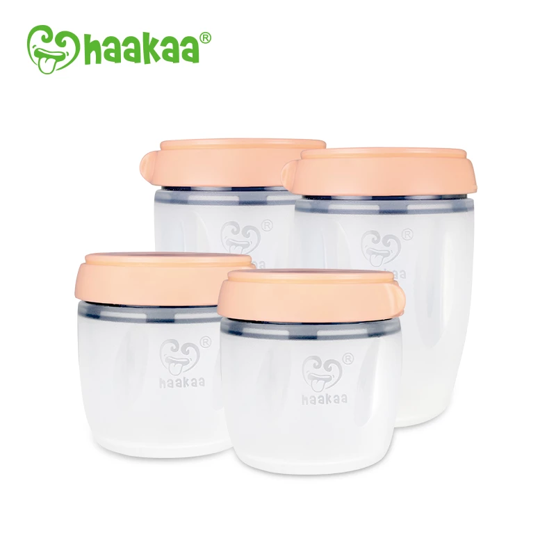 Haakaa Generation 3 Silicone Breastmilk Storage Set