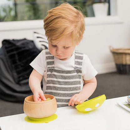 Haakaa Wooden Mushroom Bowl