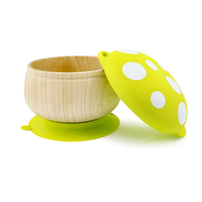 Haakaa Wooden Mushroom Bowl