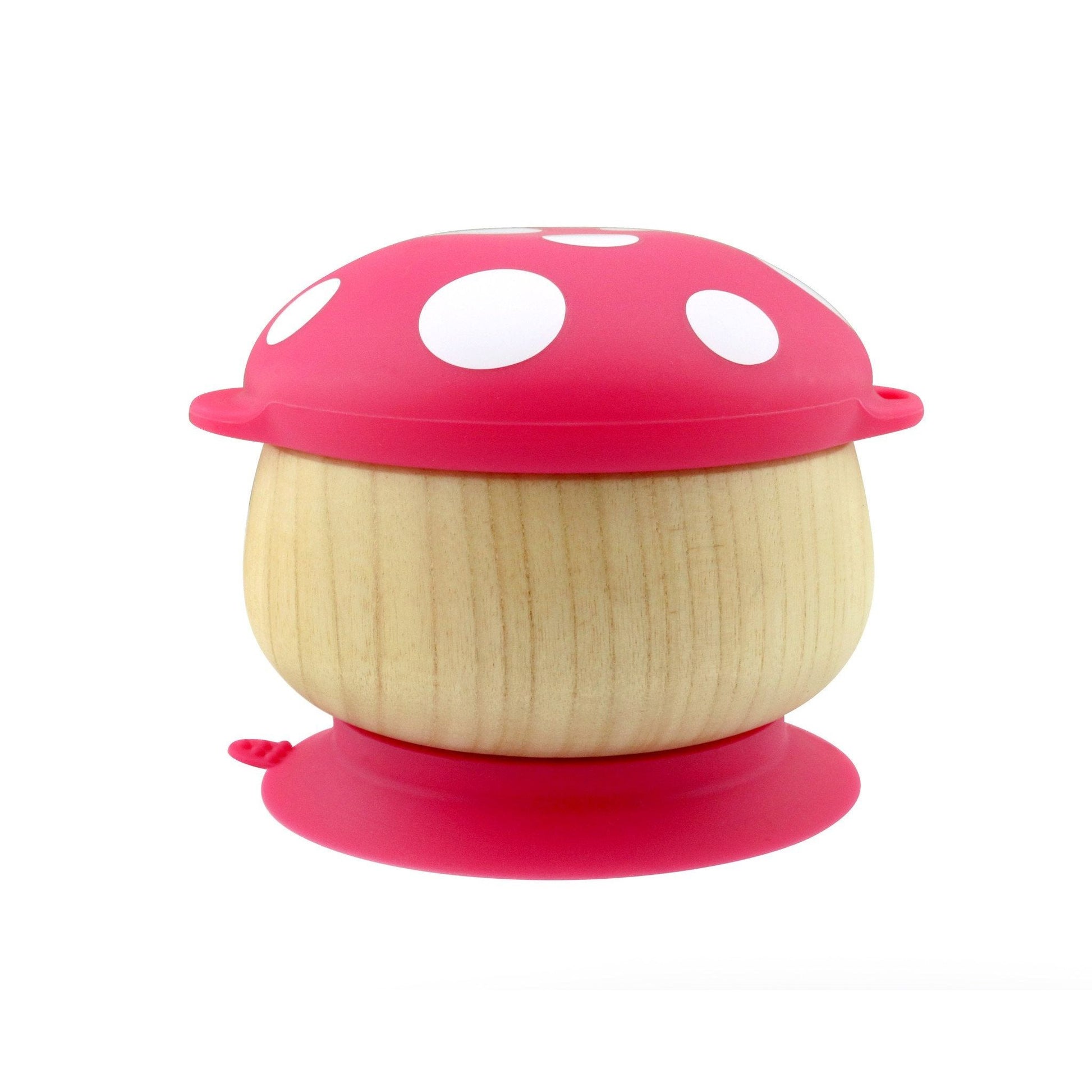 Haakaa Wooden Mushroom Bowl