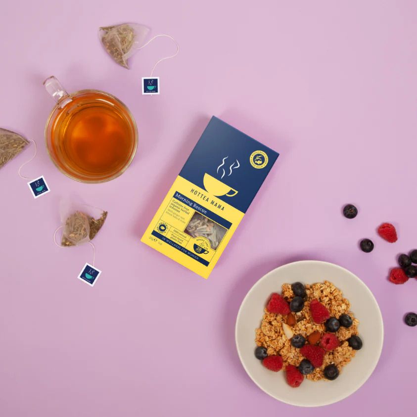 HotTea Mama Organic Morning Rescue Tea 14pk