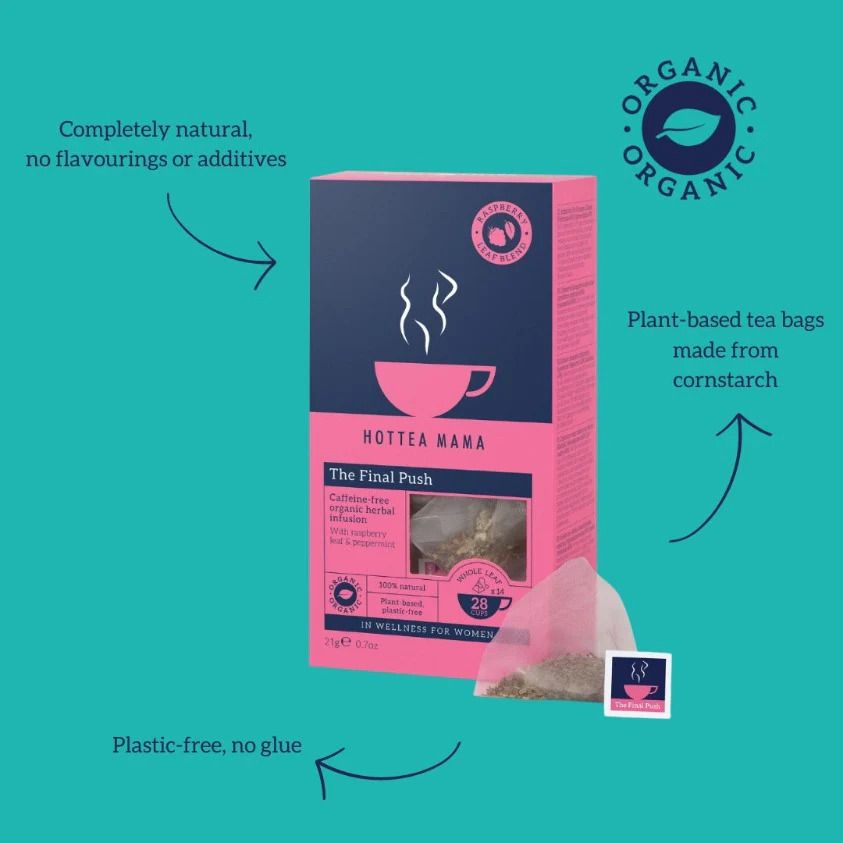 HotTea Mama Organic The Final Push Tea 14pk