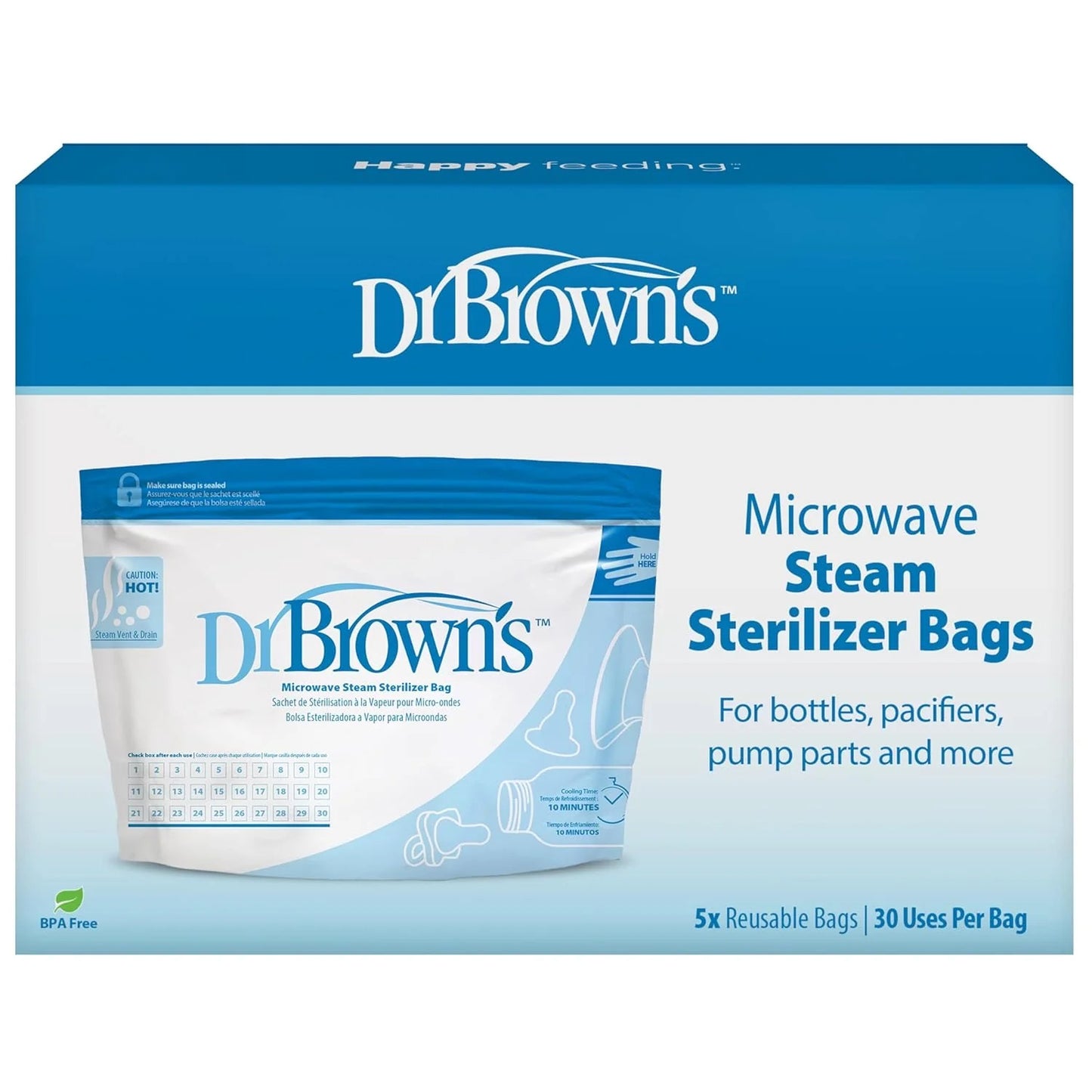 Dr Brown's Microwave Steriliser Bags