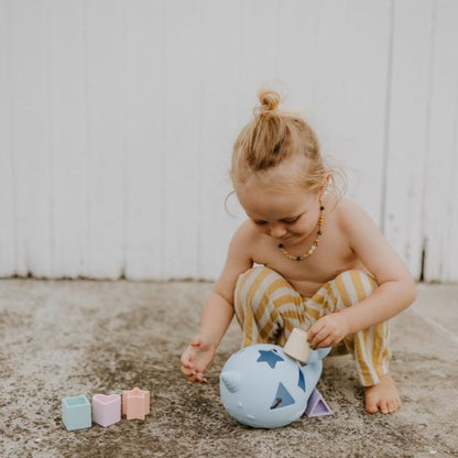 Jellystone Designs Narwhal Shape Sorter