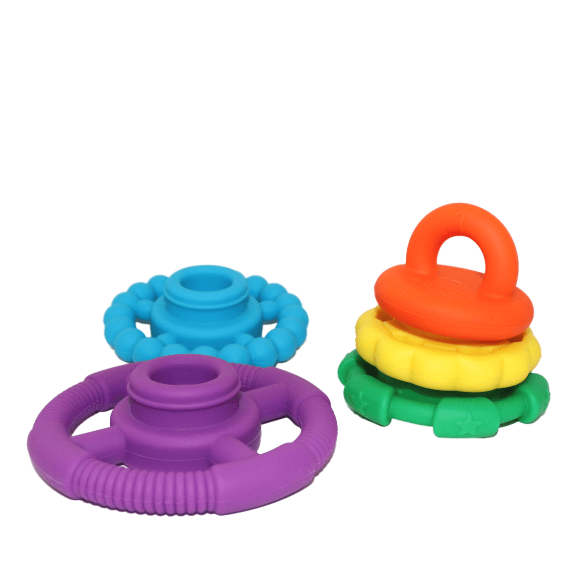 Jellystone Designs Rainbow Stacker Toy