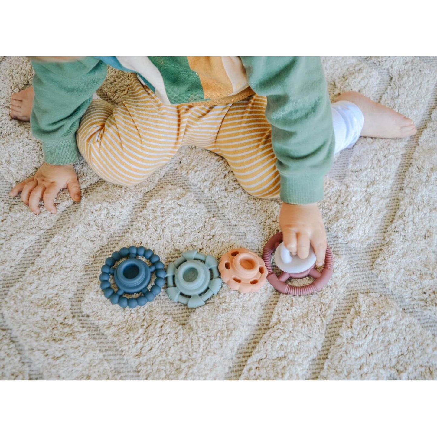 Jellystone Designs Rainbow Stacker Toy